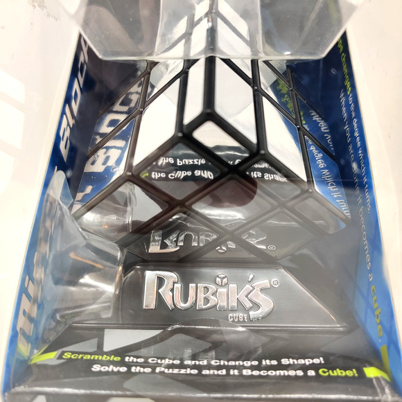 Rubiks Cube Mirror Blocks Edition Puzzle Game 2010 Winning Moves 8+ NOB Rare HTF - Picture 10 of 14